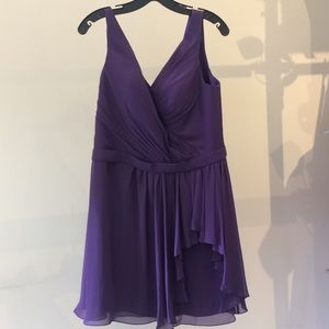 New! Purple Knee Length Dress!